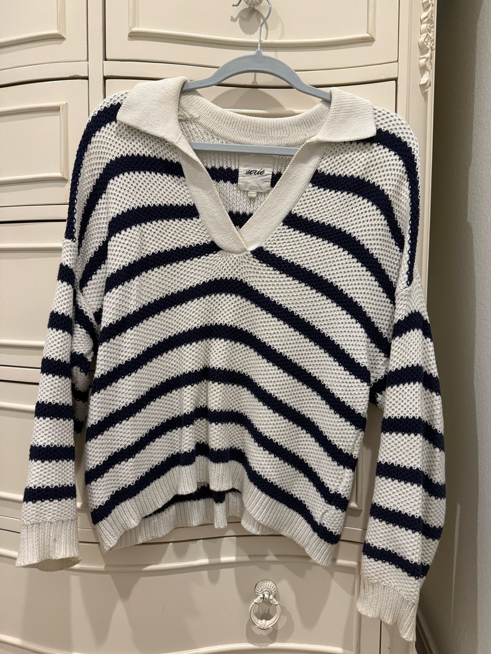 Striped Knit Aerie Sweater